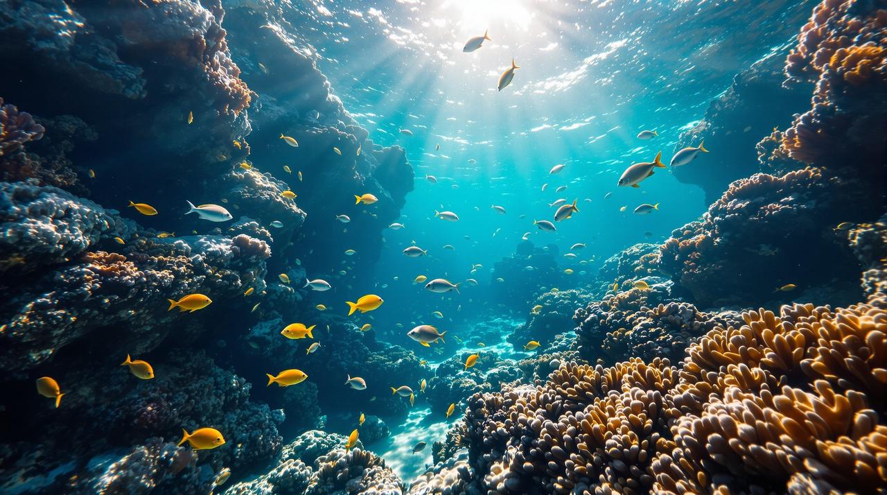 在线视频福利4K：太平洋珊瑚礁——海底花园